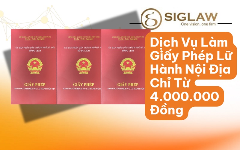 Dịch vụ xin giấy phép kinh doanh dịch vụ lữ hành nội địa Dịch vụ xin giấy phép kinh doanh dịch vụ lữ hành nội địa