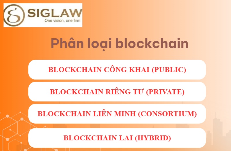 Một số loại blockchain phổ biến Một số loại blockchain phổ biến