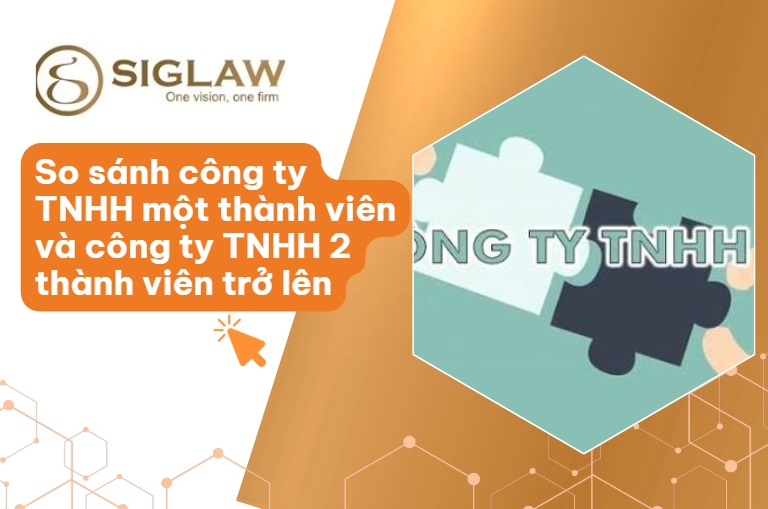 So sánh công ty TNHH 2 thành viên với 1 thành viên So sánh công ty TNHH 2 thành viên với 1 thành viên