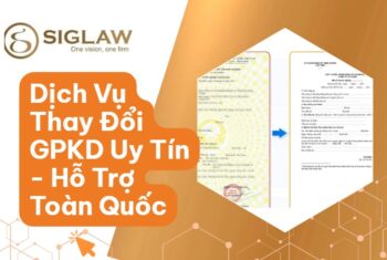 Dịch vụ thay đổi giấy phép đăng ký kinh doanh Từ 900.000 VNĐ