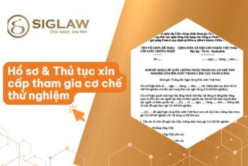 Giấy chứng nhận tham gia cơ chế thử nghiệm: Điều kiện, hồ sơ & Thủ tục