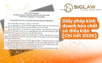 Giấy phép kinh doanh hóa chất có điều kiện: Hồ sơ & Thủ tục [2026]