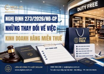 Nghị định 273/2026/NĐ-CP: Điểm mới thay đổi về kinh doanh hàng miễn thuế