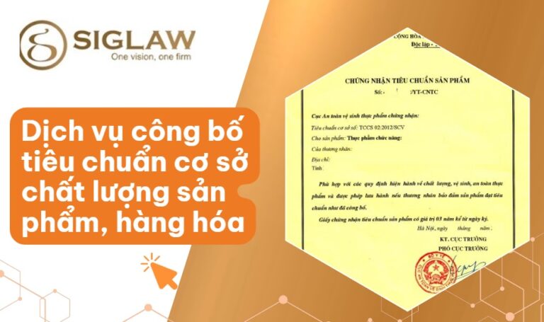Dịch vụ xin giấy công bố chất lượng Sản phẩm, Hàng hóa [2026]
