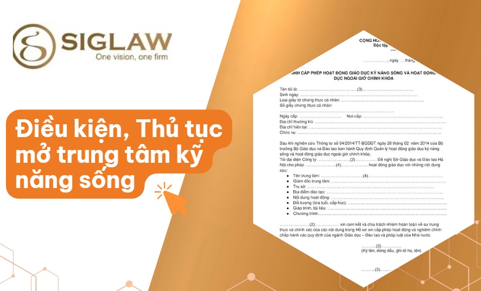 Thành lập trung tâm giáo dục kỹ năng sống [Mới 2026] từ A-Z