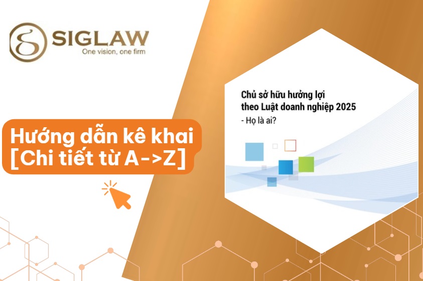 Hướng dẫn kê khai chủ sở hữu hưởng lợi của doanh nghiệp